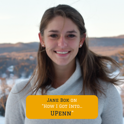 How our Program Lead Jane got into the University of Pennsylvania