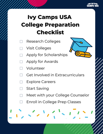 Ivy Camps USA College Preparation Checklist